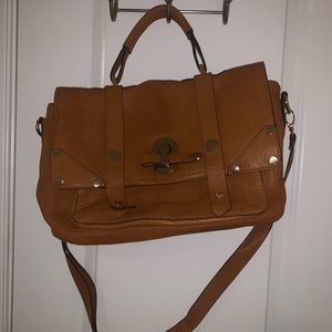 Leather satchel